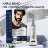 Fast Beard and Hair Dye Comb for Men Natural Black Herbal Formula Ammonia Free Gray Coverage OEM ODM Hair Color Cream