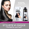 OEM ODM 3 In 1 Instant 500ml Bottle Japanese White Hair Black Color Cream Dark Brown Hair Dye Shampoo