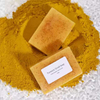 OEM Turmeric Scrub Bar Beauty Soap Facial Body Whitening Skin Lightening Dark Spots Anti Acne Organic Hand Made Turmeric Soap