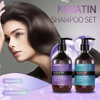 OEM Keratin Repair Hair Mask Hair Treatment Natural Organic Deep Repair Damaged Hair Color Shampoo and Conditioner Set