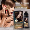 OEM Premium Hair Color Shampoo Ammonia Free Cover Gray Natural Black Hair Dye Shampoo Tintes Para El Cabello