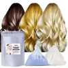 OEM Dust Free Blue White Decolor Bulk Hair Color Remover Professional Lightening Bleaching Powder For Hair