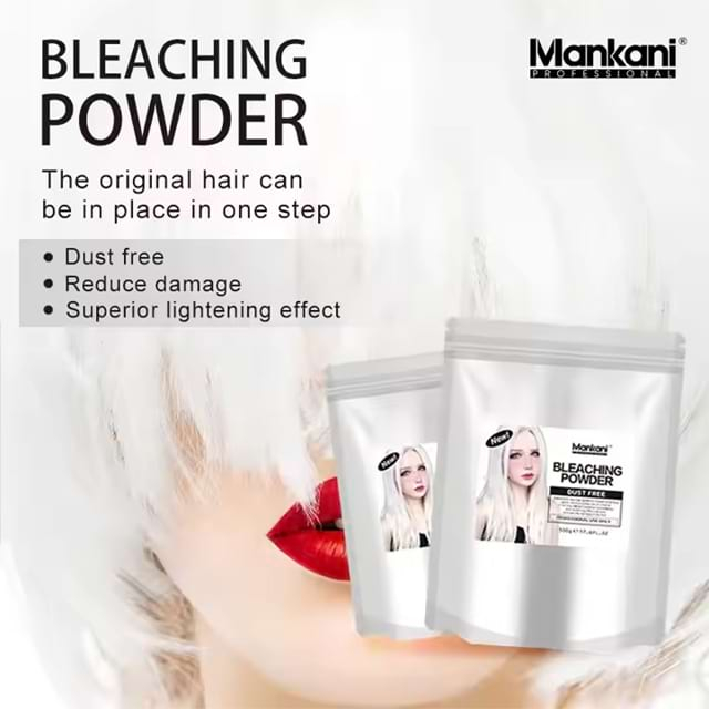 OEM Dust Free Blue White Decolor Bulk Hair Color Remover Professional Lightening Bleaching Powder For Hair