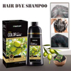 OEM Permanent 5 Min Hair Coloring Shampoo To Black Fast Liquid Hair Dye Shampoo With Argan Oil