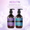 OEM Keratin Repair Hair Mask Hair Treatment Natural Organic Deep Repair Damaged Hair Color Shampoo and Conditioner Set