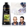 OEM Permanent 5 Min Hair Coloring Shampoo To Black Fast Liquid Hair Dye Shampoo With Argan Oil