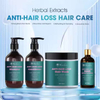 OEM Private Label Organic Anti Hair Loss Treatment Herbal Shampoo And Conditioner Set For Hair Growth