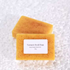 OEM Turmeric Scrub Bar Beauty Soap Facial Body Whitening Skin Lightening Dark Spots Anti Acne Organic Hand Made Turmeric Soap