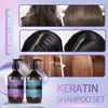 OEM Keratin Repair Hair Mask Hair Treatment Natural Organic Deep Repair Damaged Hair Color Shampoo and Conditioner Set